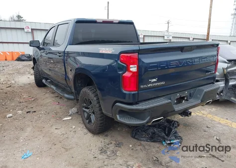2020 Chevrolet Silverado 1500 4Wd Short Bed Custom Trail Boss from USA, damaged, VIN 1GCPYCEF1LZ127023